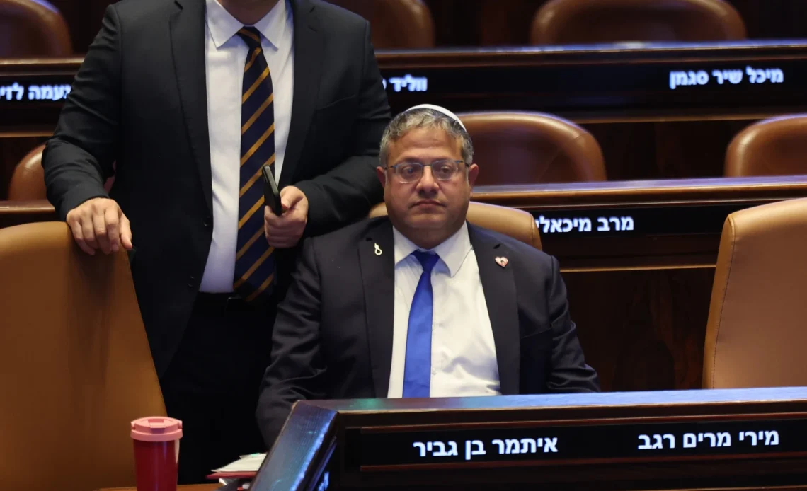 Netanyahu Bajo Presión Interna por Comentarios de Ben Gvir Sobre la Flotilla a Gaza