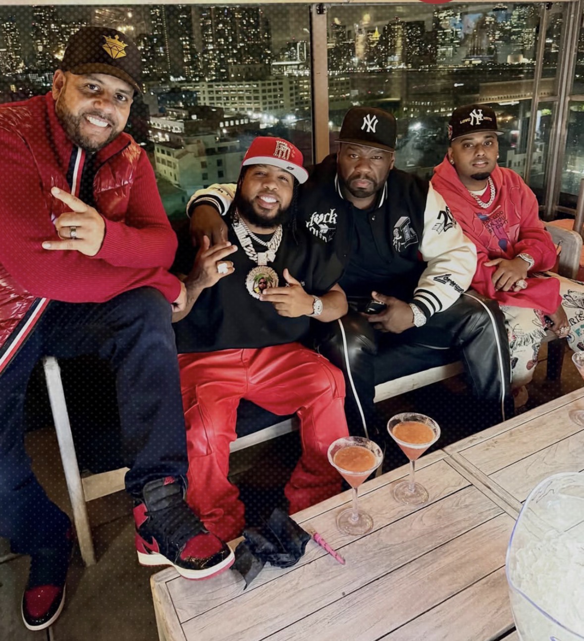 Chimbala Genera Expectativas de Colaboración con 50 Cent y Nombra a Luis Brown