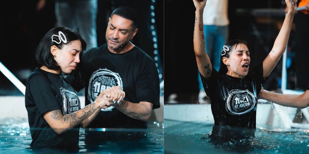 Pamela Sandoval Comienza un Nuevo Capítulo Espiritual Tras Recibir el Bautismo