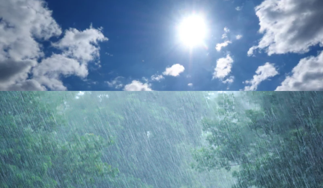 Pronóstico del tiempo: Mañana soleada seguida de fuertes lluvias vespertinas por vaguada y onda tropical