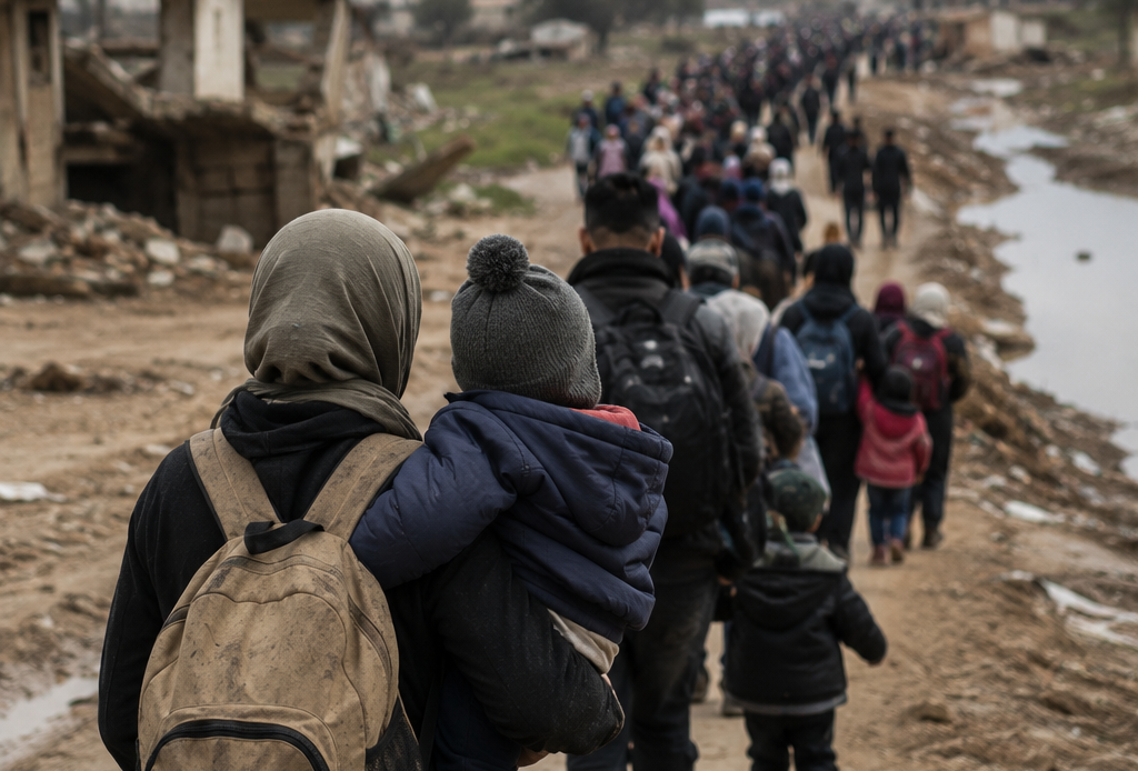 Conflictos y desastres naturales desplazan a más de 82 millones de personas en sus propios países