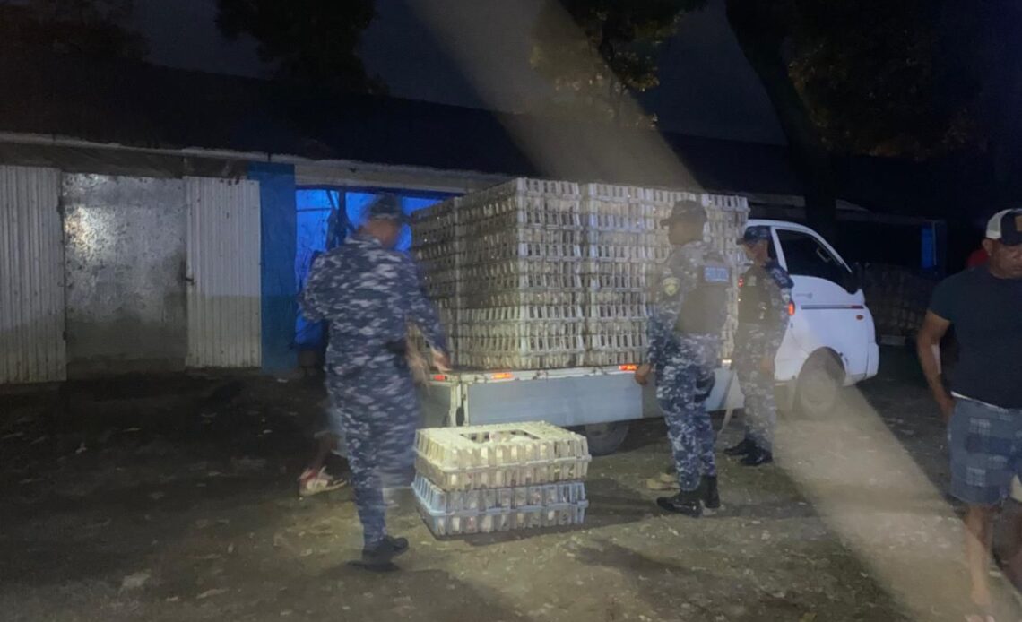 Cinco arrestos por el robo de más de 600 pollos en granja de La Vega