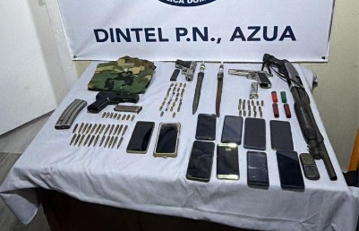 Incautan Armas y Municiones en Operativos de Azua