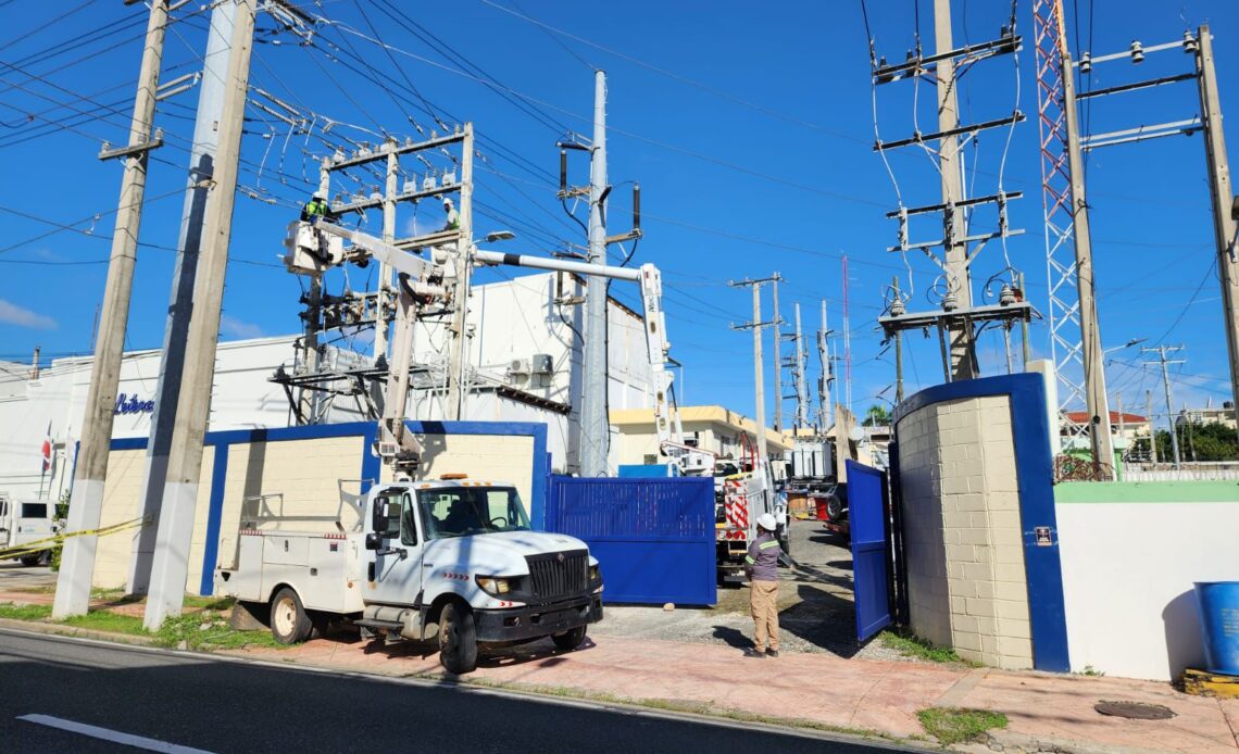 Cortes de Luz Programados en el Distrito Nacional para Este Domingo