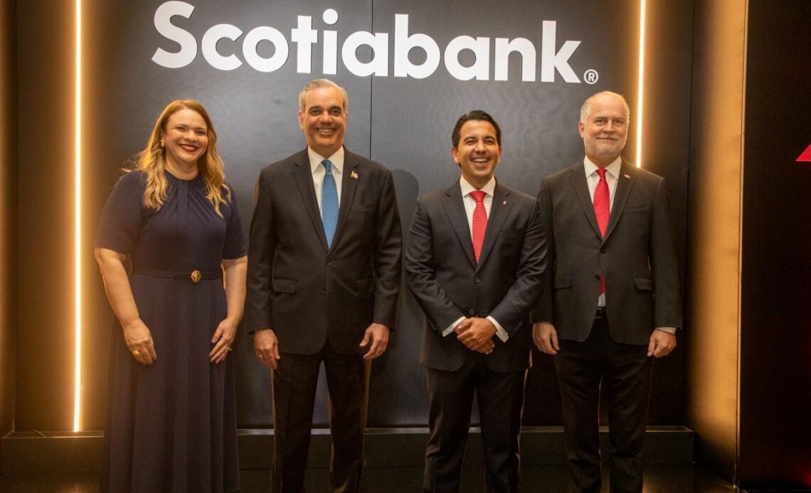 Scotiabank elige a República Dominicana como centro regional para operaciones en el Caribe y Colombia