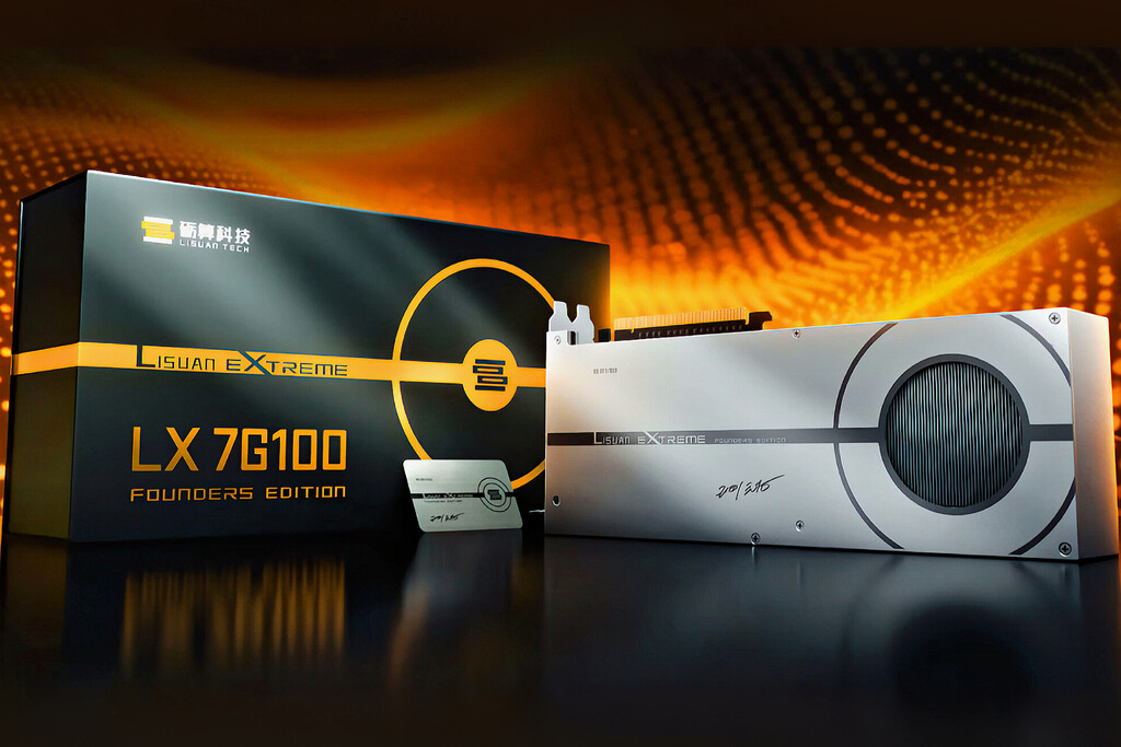 China Lanza GPU LX-7G100: Un Competidor Tardío para la RTX 3060 de Nvidia