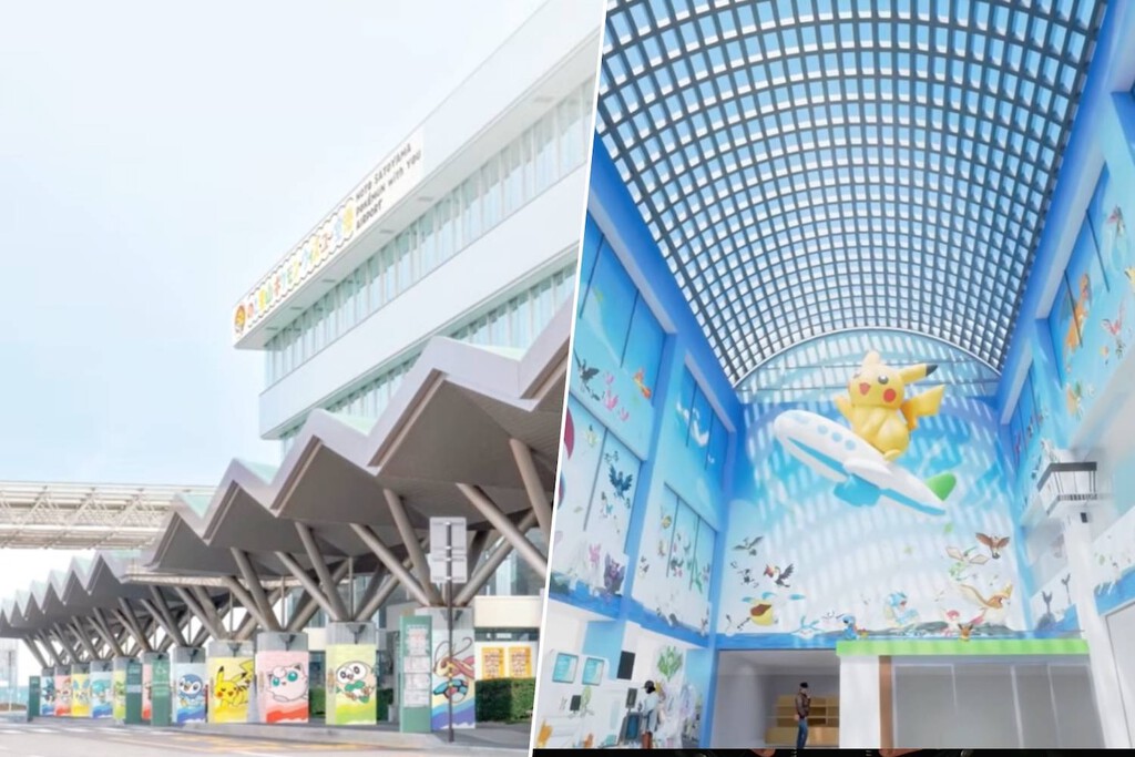 Aeropuerto en Japón se transforma en un paraíso temático de Pokémon para impulsar la recuperación tras el terremoto