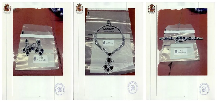 Tasación de joyas incautadas en oficina de Zapatero alcanza 1.3 millones de euros