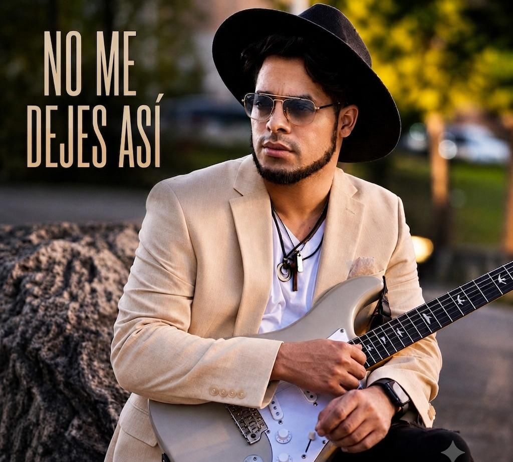 Rioz Presenta ''No Me Dejes Así'', su Propuesta de Bachata Pop con Raíces Dominicanas