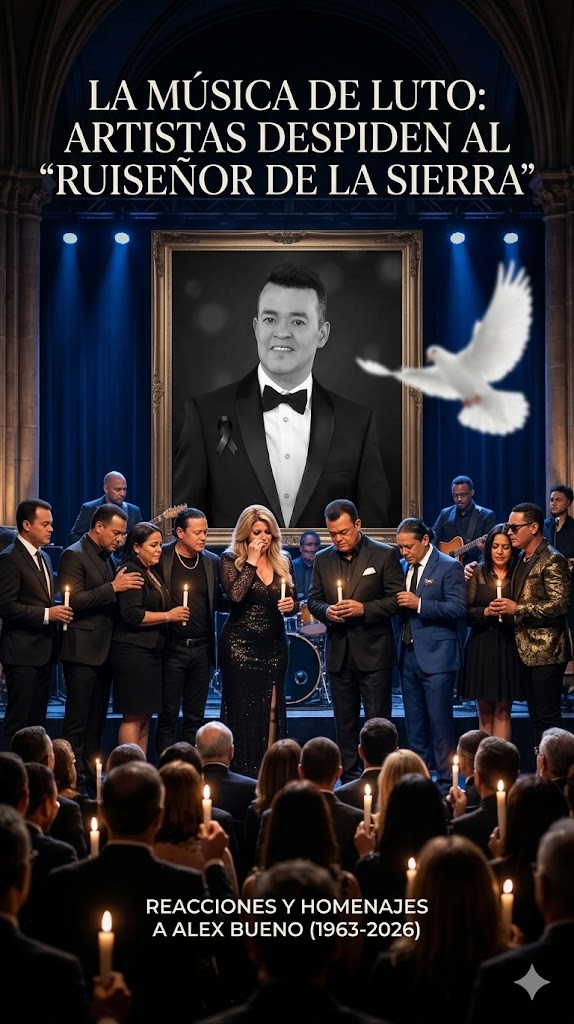 Pesar y Homenajes: La Comunidad Musical Latina Lamenta el Fallecimiento de Alex Bueno