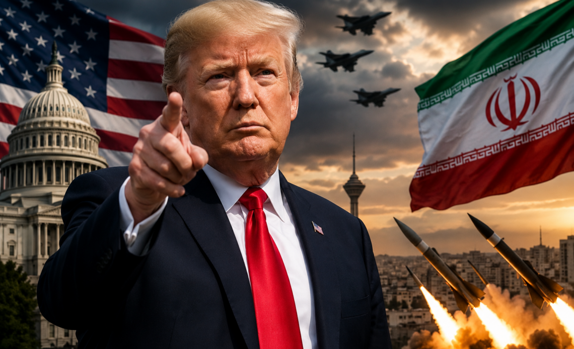 Trump Emite Advertencia a Irán: Represalias Militares si no Hay Acuerdo en 60 Días