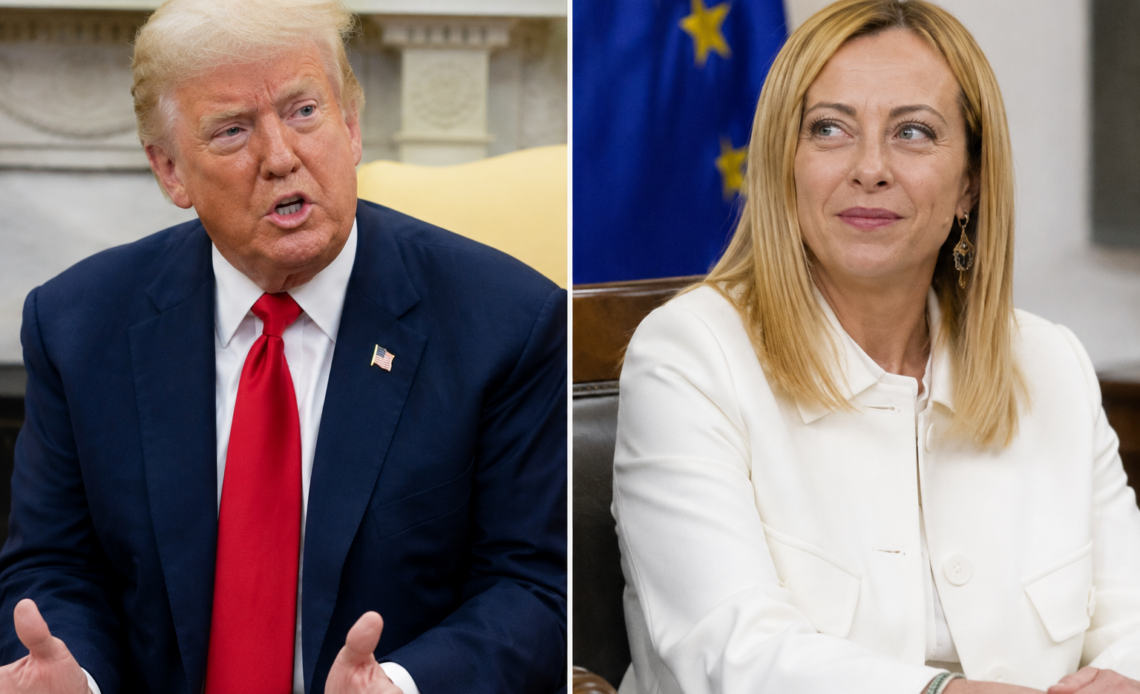 Trump Cuestiona a Meloni Tras Negación de Solicitud de Fotografía en Cumbre del G7