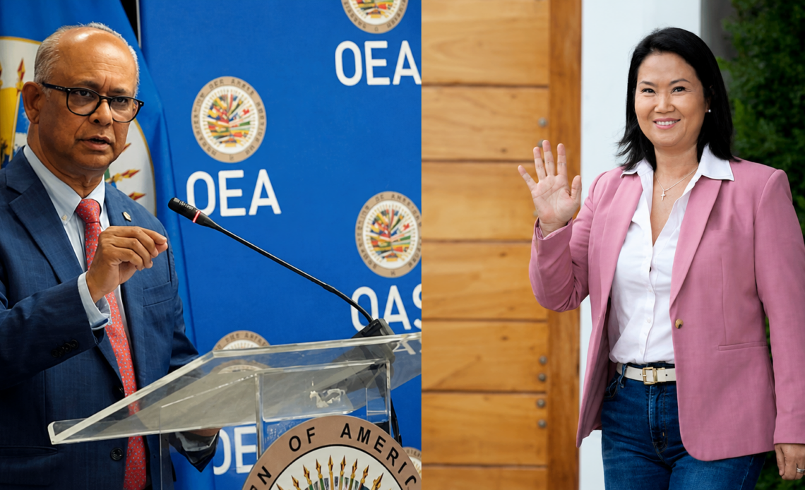 La OEA felicita a Keiko Fujimori por su victoria en las elecciones presidenciales de Perú