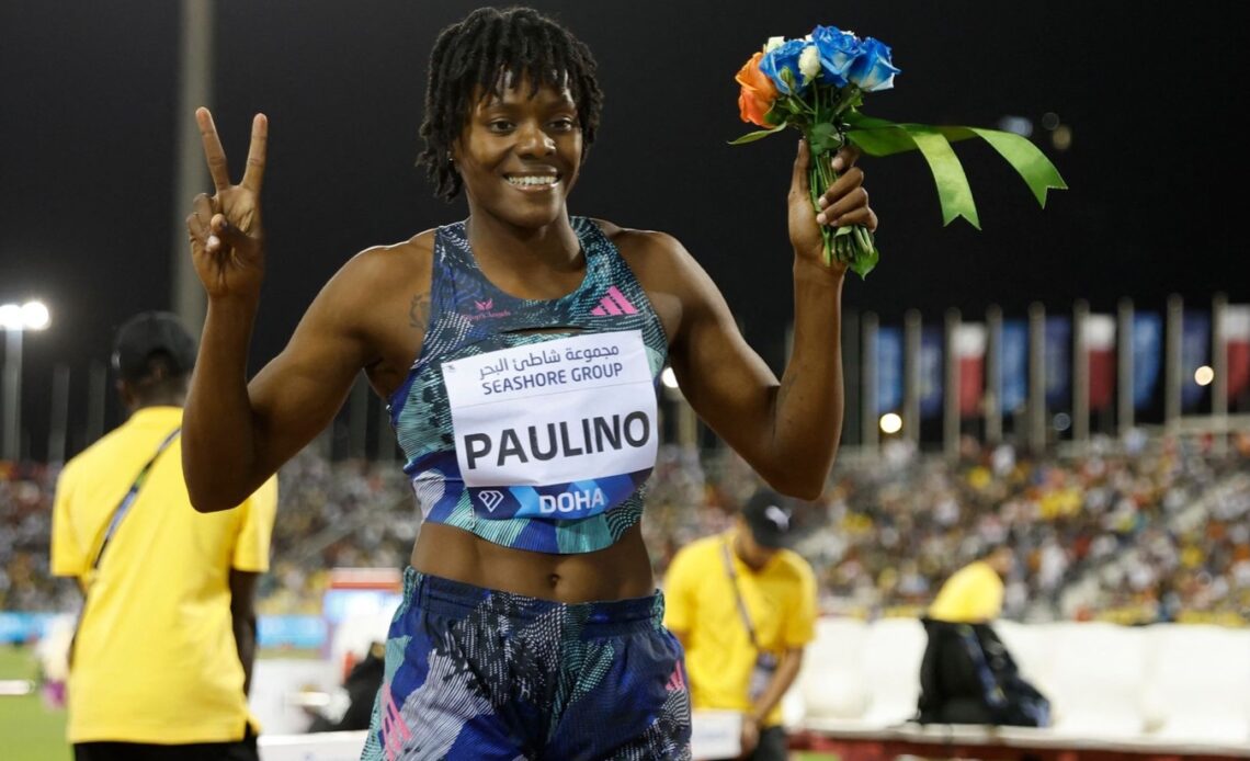 Marileidy Paulino Gana los 400 Metros en la Liga Diamante 2026 de Doha