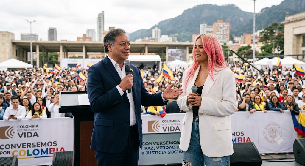 Presidente Petro Reconoce a Karol G y Subraya la Importancia de la Verdad y la Reconciliación en Colombia