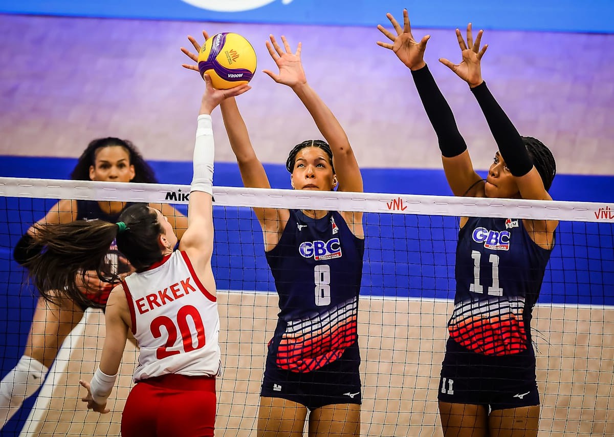 Las Reinas del Caribe se miden a Estados Unidos en la Liga de Naciones de Voleibol