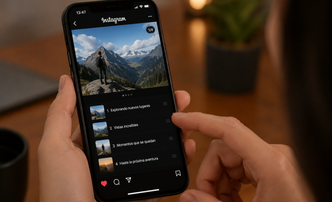 Instagram Introduce Descripciones Individuales para Fotos y Videos en Carruseles