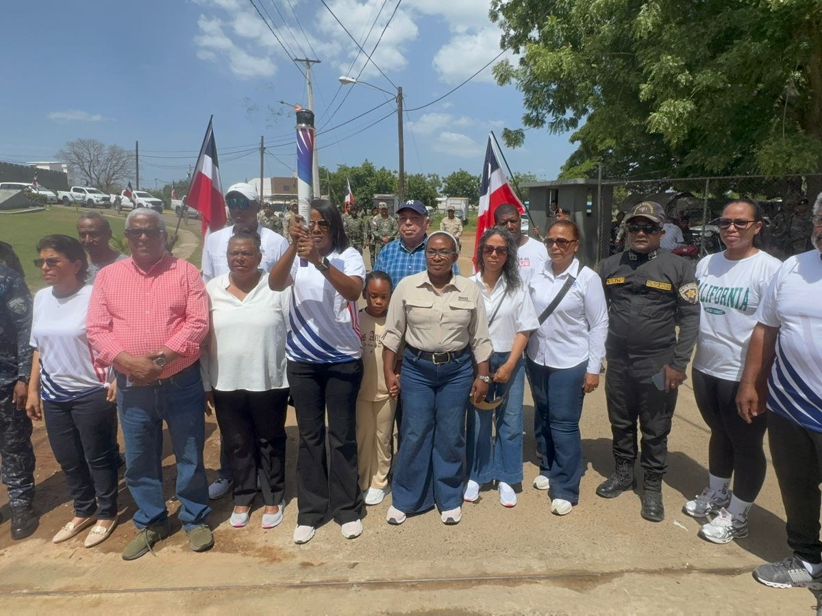 La antorcha de los Juegos Centroamericanos y del Caribe 2026 arriba a Dajabón en su recorrido nacional