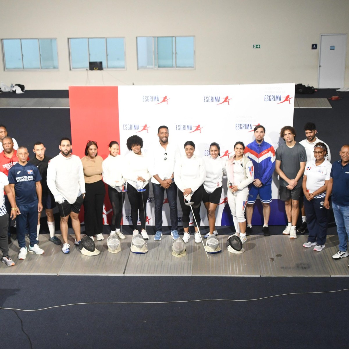 La esgrima dominicana se prepara con ambición para los Juegos de Santo Domingo 2026