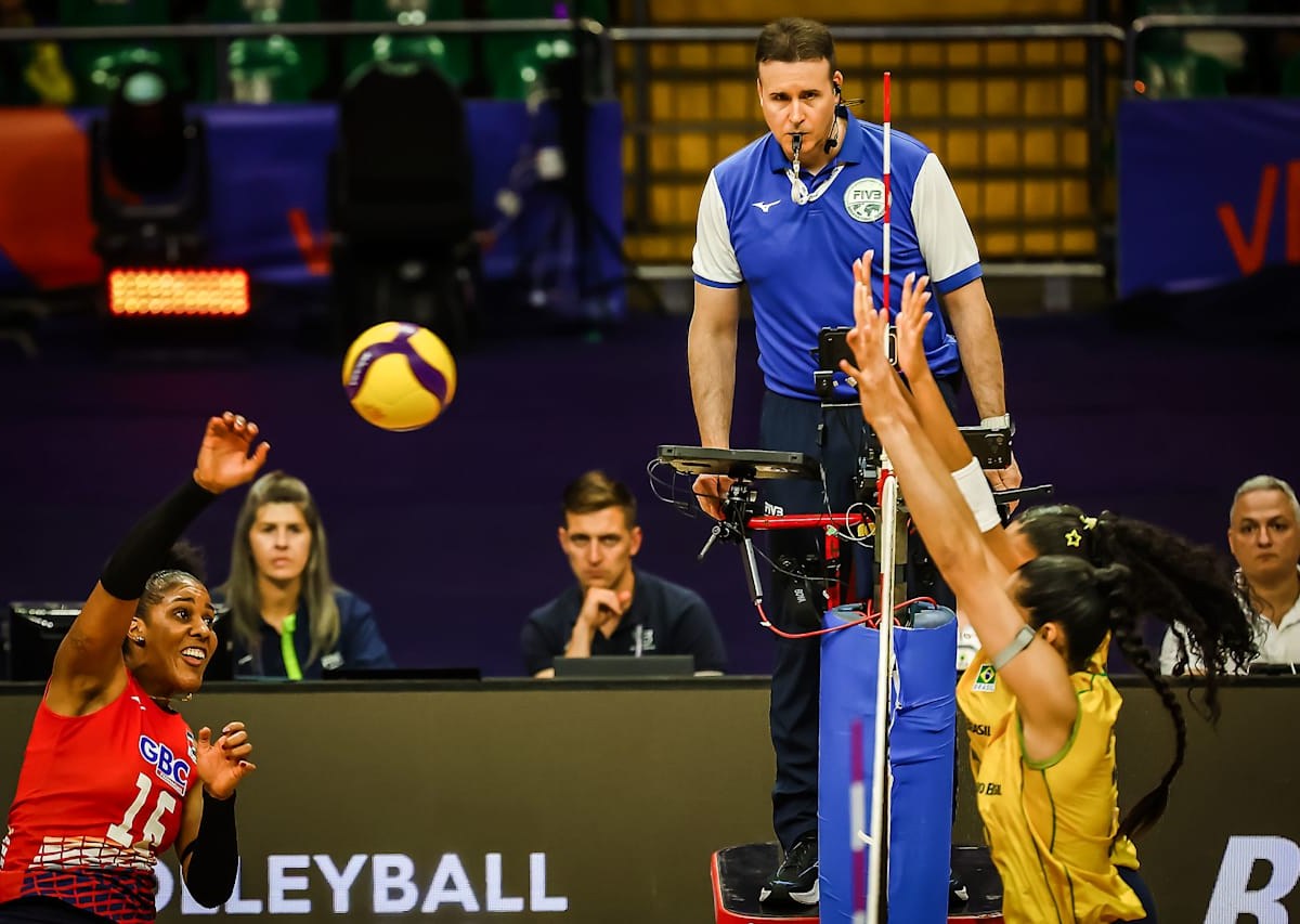 Brasil Derrota a República Dominicana en la Liga de Naciones de Voleibol
