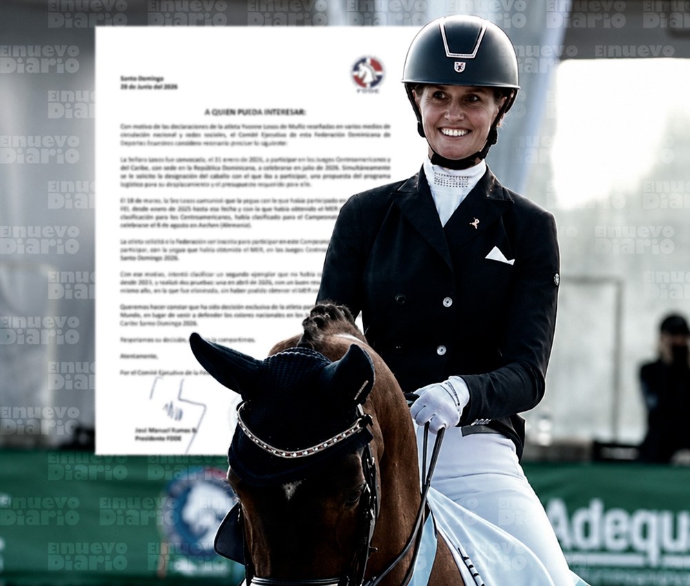 La FDDE aclara que Yvonne Losos optó por el Mundial en lugar de Santo Domingo 2026