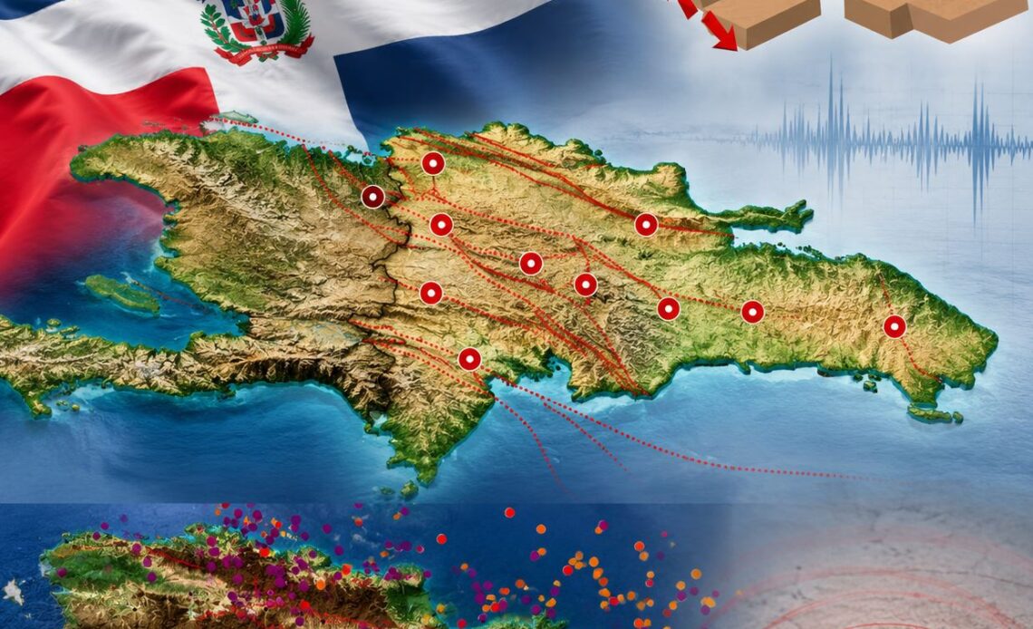 El Norte Dominicano: Zona de Mayor Riesgo Sísmico por Concentración de Fallas Geológicas