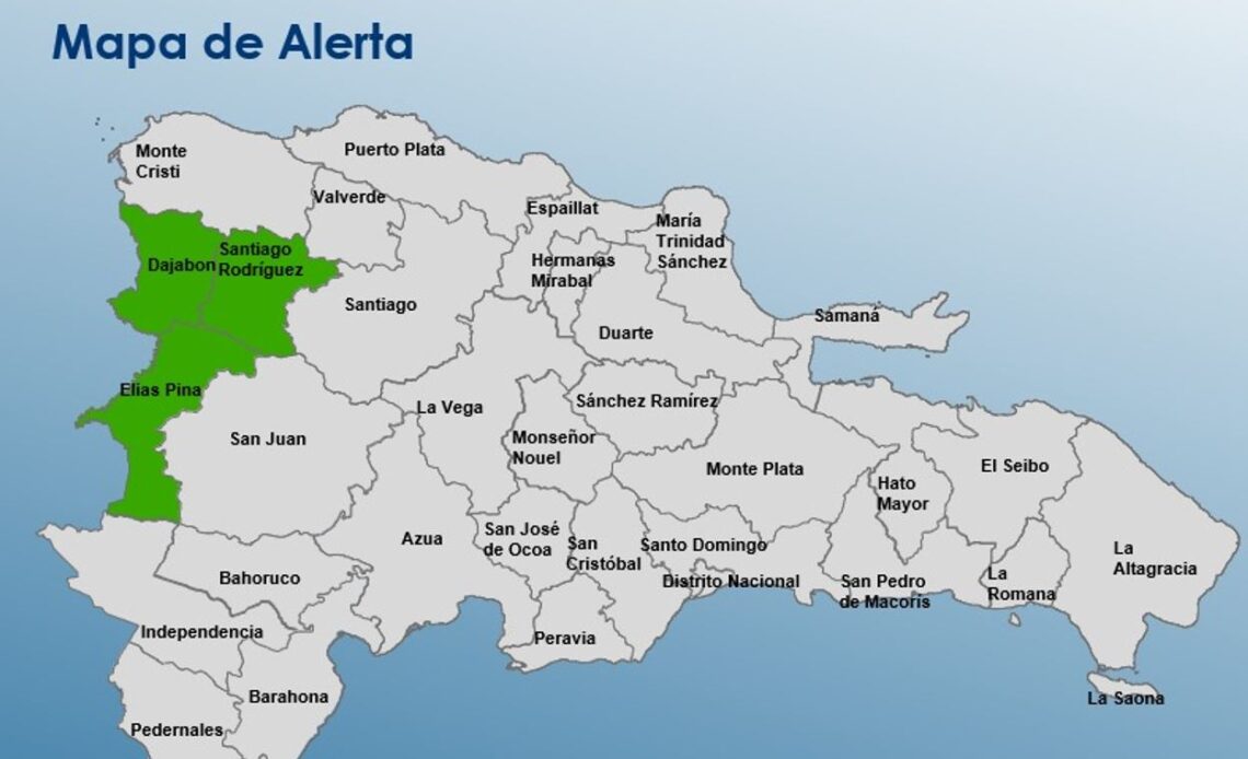 COE Mantiene Alerta Verde en Tres Provincias por Riesgo de Lluvias Intensas e Inundaciones