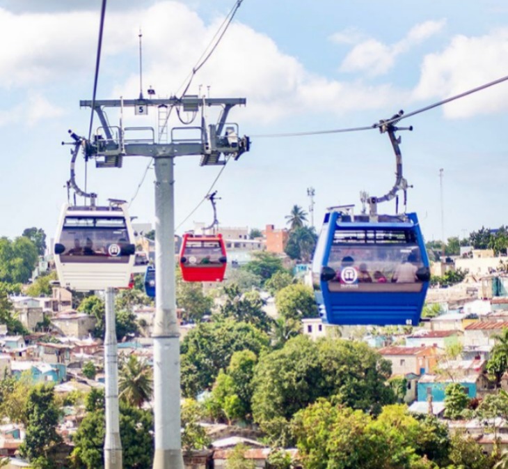 Interrupción Temporal del Tramo 2 de la Línea 1 del Teleférico de Santo Domingo por Mantenimiento