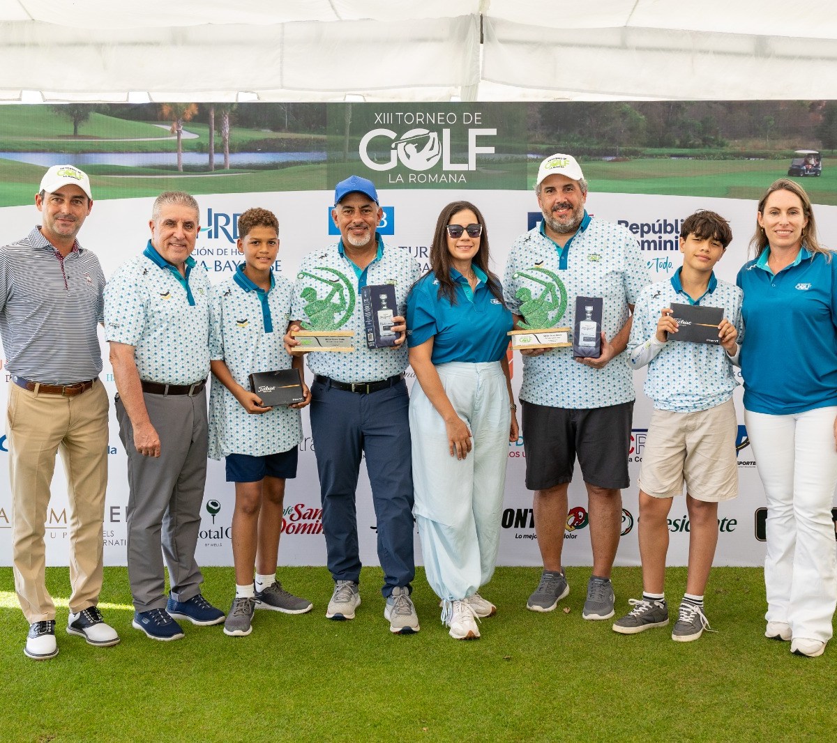 Rafael Berrido y Óscar Rodríguez se imponen con el mejor resultado bruto en el XIII Torneo de Golf La Romana
