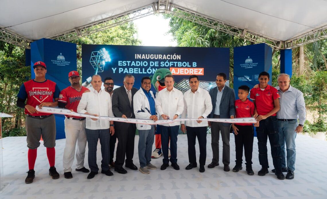 MIVHED Finaliza Entrega de Instalaciones para Santo Domingo 2026 con Pabellón de Ajedrez y Estadio de Sóftbol