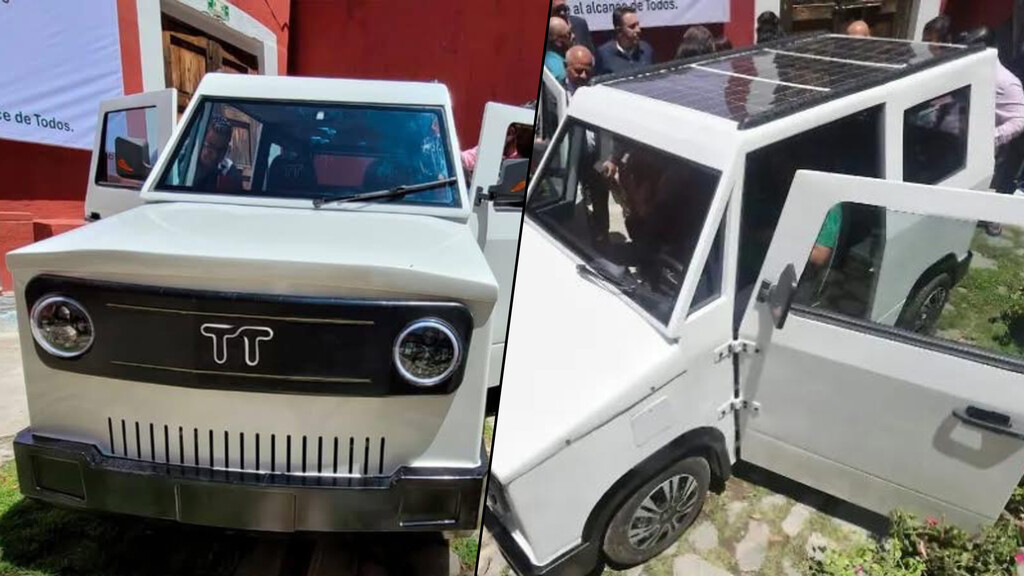 Tlaxcala, México, presenta el TT01: un coche eléctrico y solar de bajo costo