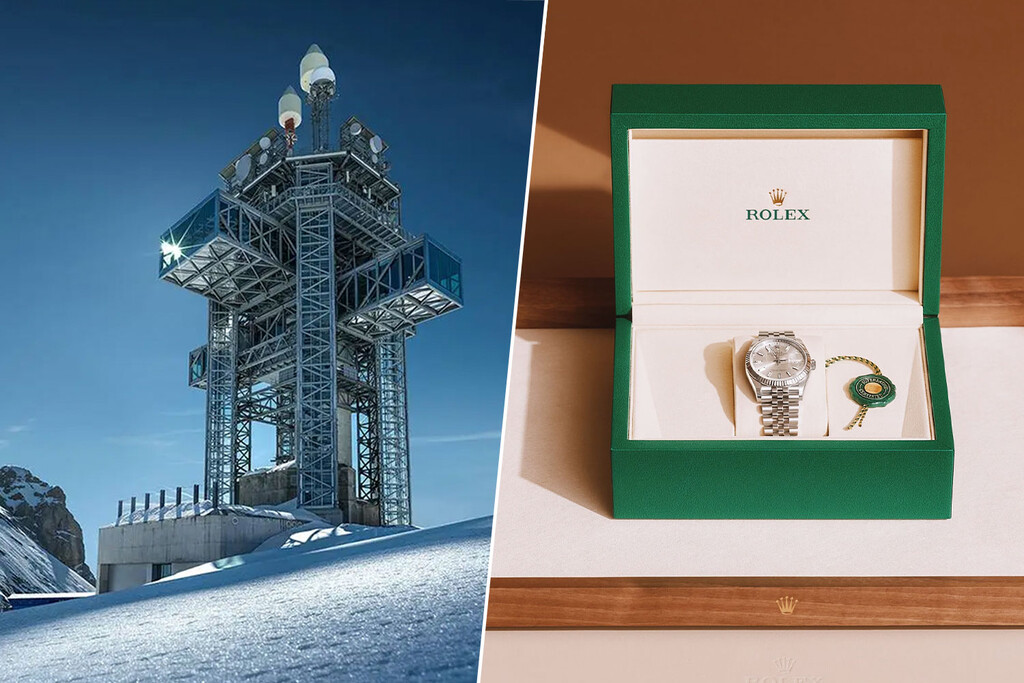 Rolex abre la boutique más alta del mundo en la cima de los Alpes suizos