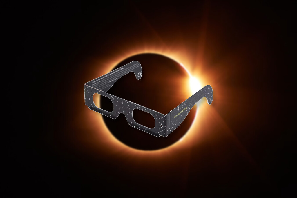 Hawkers lanza gafas especializadas para la observación segura del eclipse solar de agosto