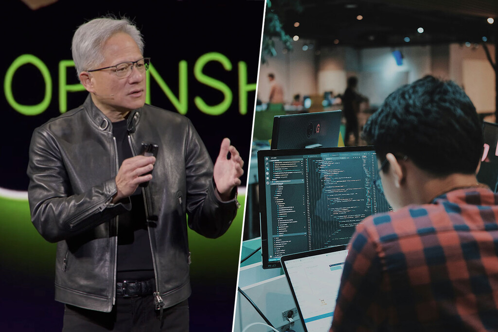 CEO de Nvidia Desestima Temores sobre la IA y el Empleo: ''Es una Tontería''