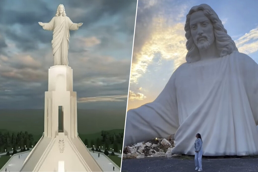 Magnate armenio impulsa la construcción de la estatua de Jesús más grande del mundo, enfrentando controversias