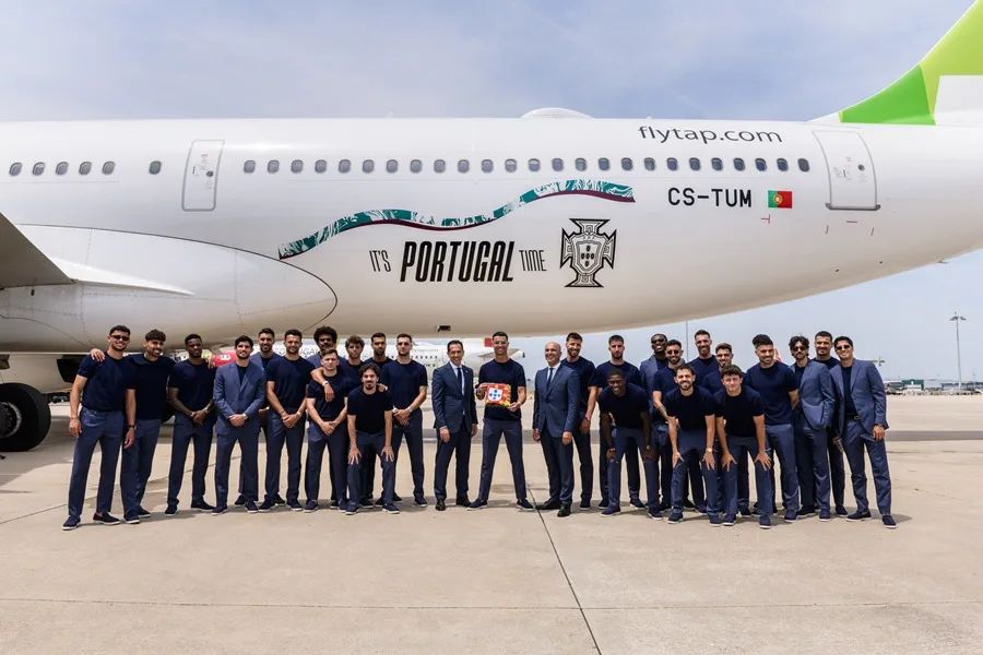 La Selección Portuguesa de Fútbol, con Cristiano Ronaldo y Bernardo Silva al frente, Arriba a Estados Unidos para el Mundial