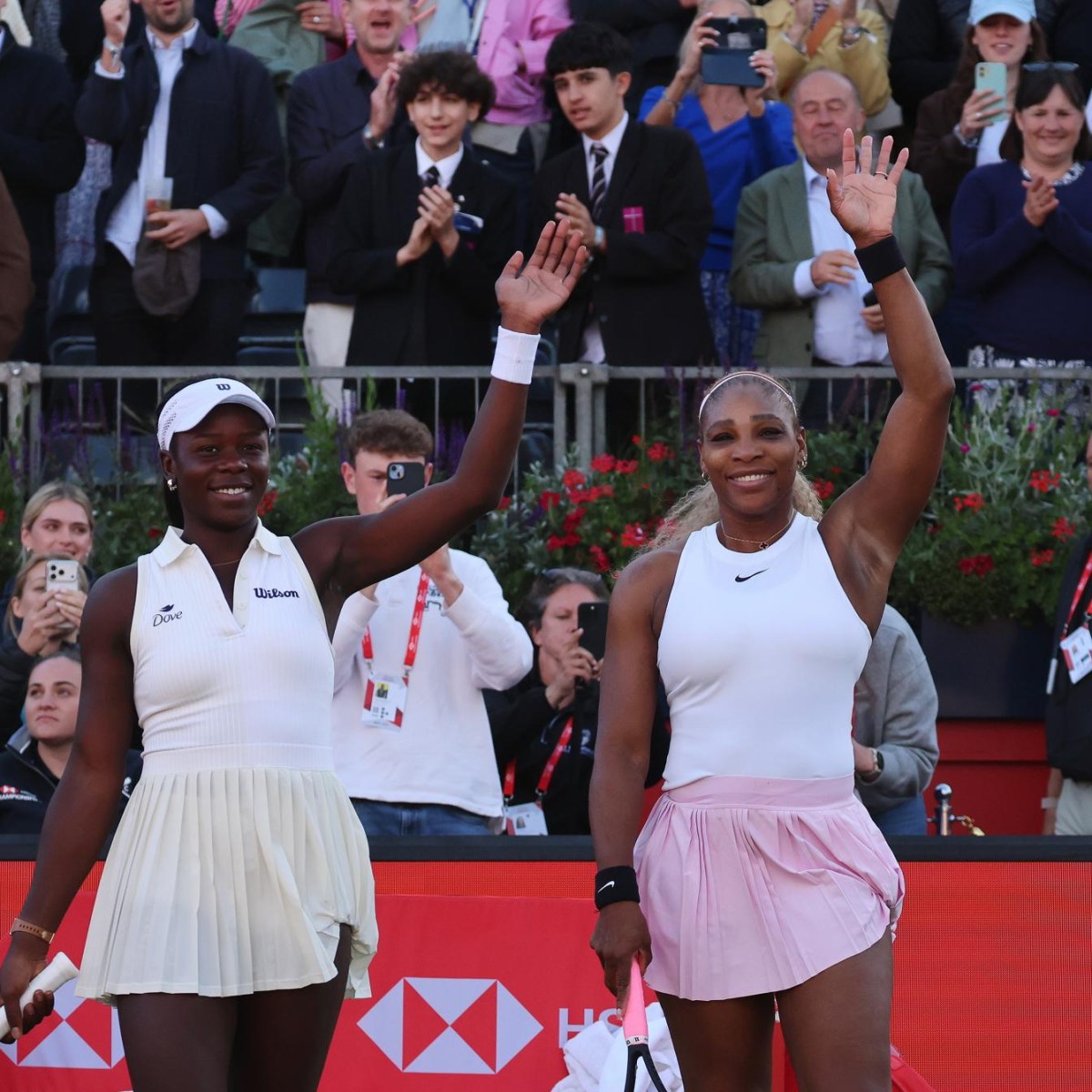 Serena Williams se Retira de Queens Debido a la Lesión de su Compañera de Dobles