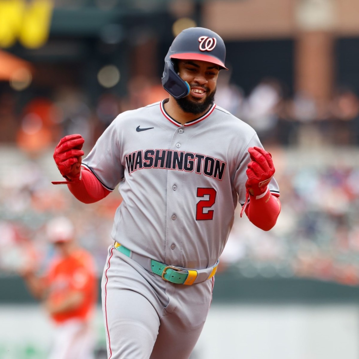Luis García Jr. Impulsa a los Nacionales con un Doble Cuadrangular contra los Orioles