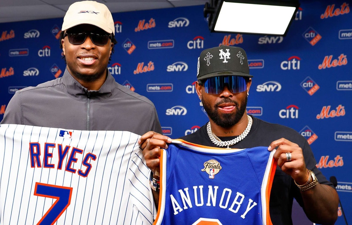 OG Anunoby Rinde Homenaje a su Ídolo José Reyes con Lanzamiento Ceremonial