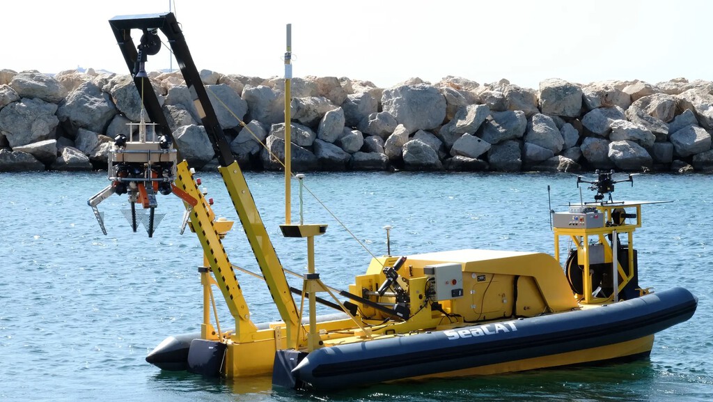 Europa desarrolla un robot submarino autónomo para la limpieza de residuos en el fondo marino