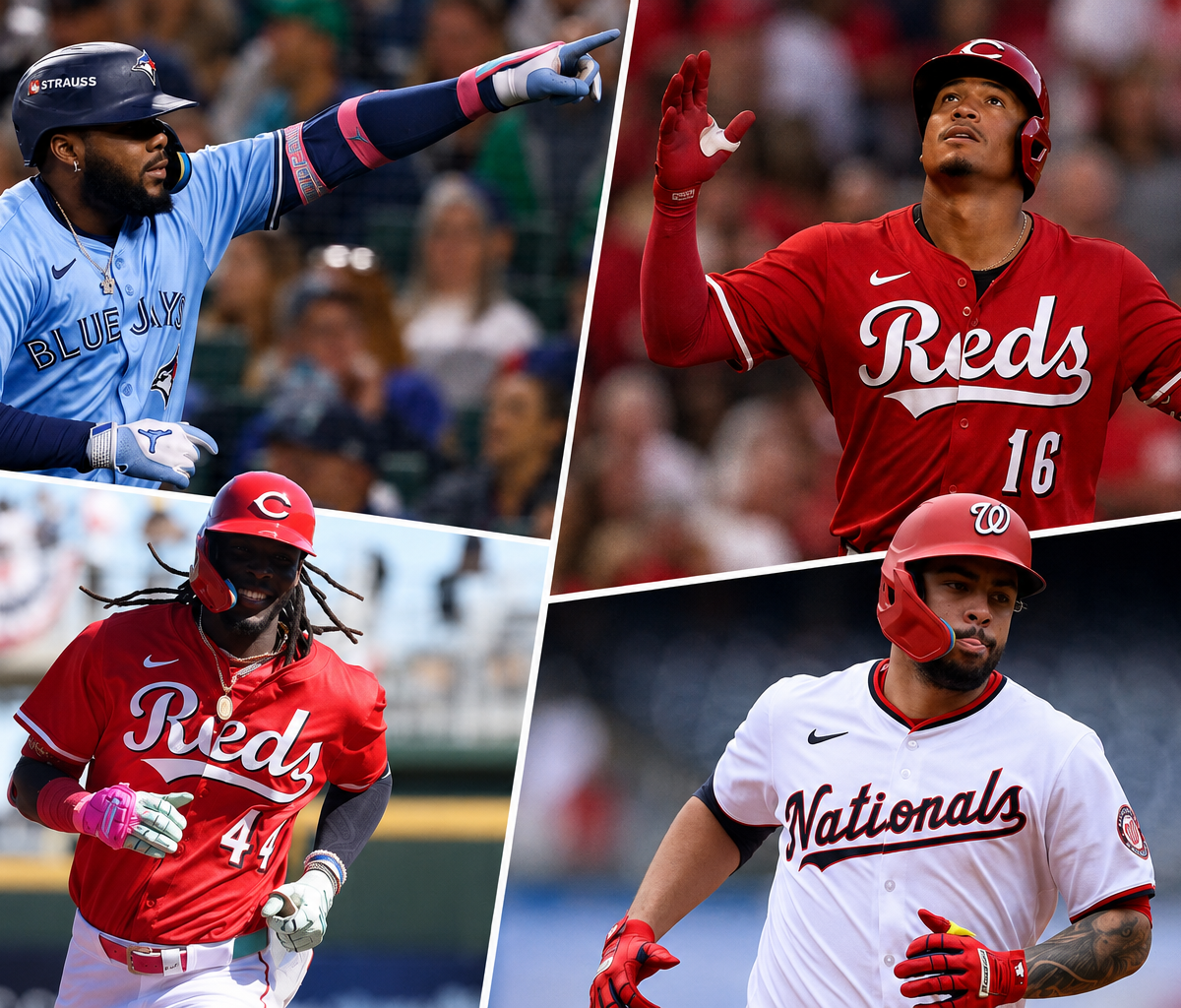 Destacada Jornada Ofensiva Dominicana en la MLB: García Jr. Alcanza 20 Jonrones, Junto a Cuadrangulares de De la Cruz, Marte y G