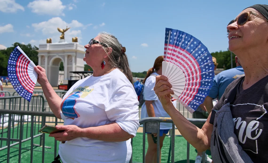 Ola de Calor y Tormentas Severas Complican Celebraciones del 4 de Julio en Estados Unidos