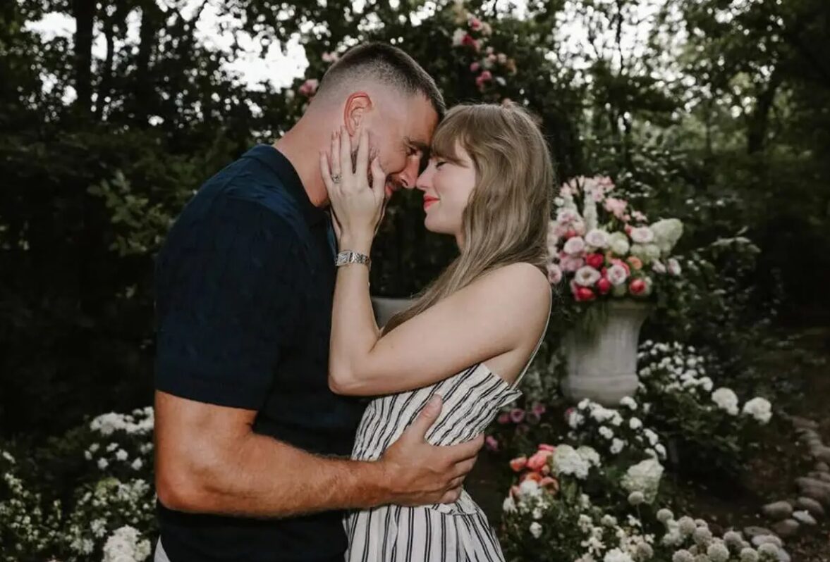 Grandes Carteles en Madison Square Garden Anuncian Supuesta Unión Matrimonial entre Taylor Swift y Travis Kelce
