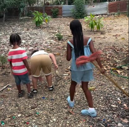 Cardi B Envía Nuevamente a sus Hijos a Vacacionar al Campo Dominicano