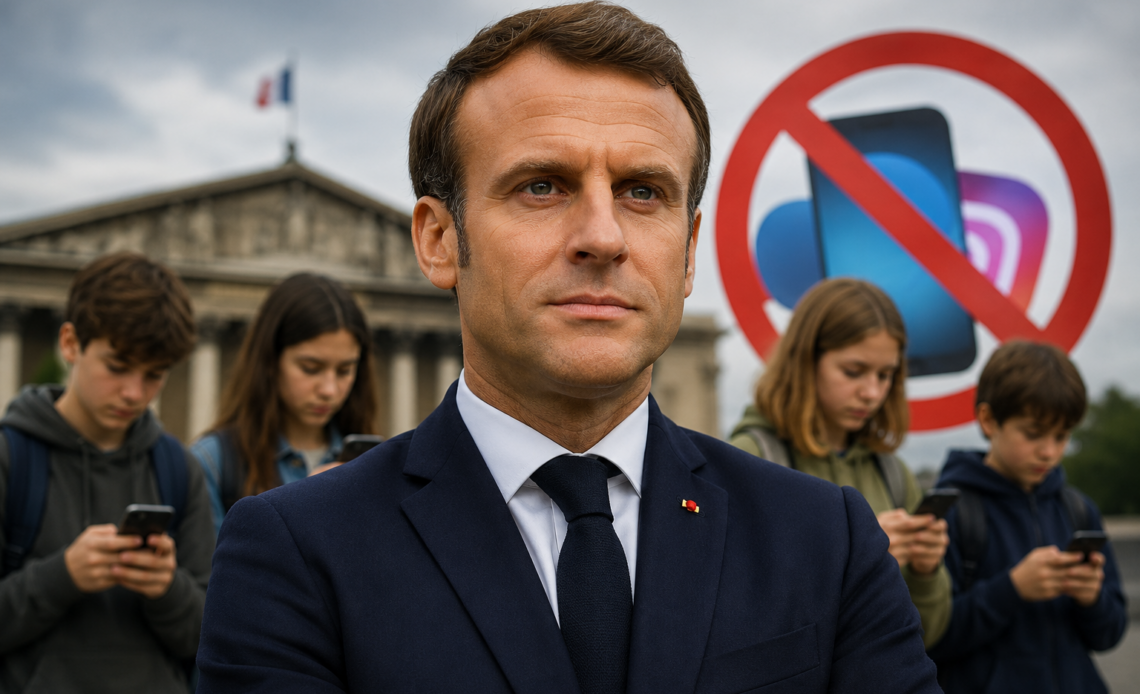 Francia Establece Prohibición de Redes Sociales para Menores de 15 Años