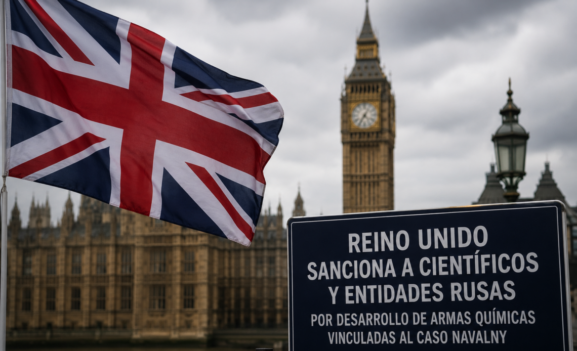 Reino Unido Impone Sanciones a Científicos Rusos por Programa de Armas Químicas Vinculado a Navalny
