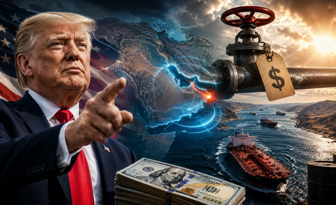 Trump Propone Control Estadounidense del Estrecho de Ormuz y Compensación Económica