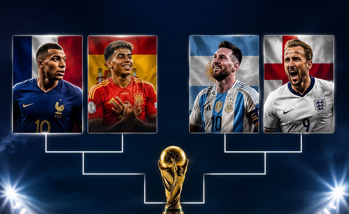 Cuatro Gigantes del Fútbol se Enfrentan en las Semifinales del Mundial 2026