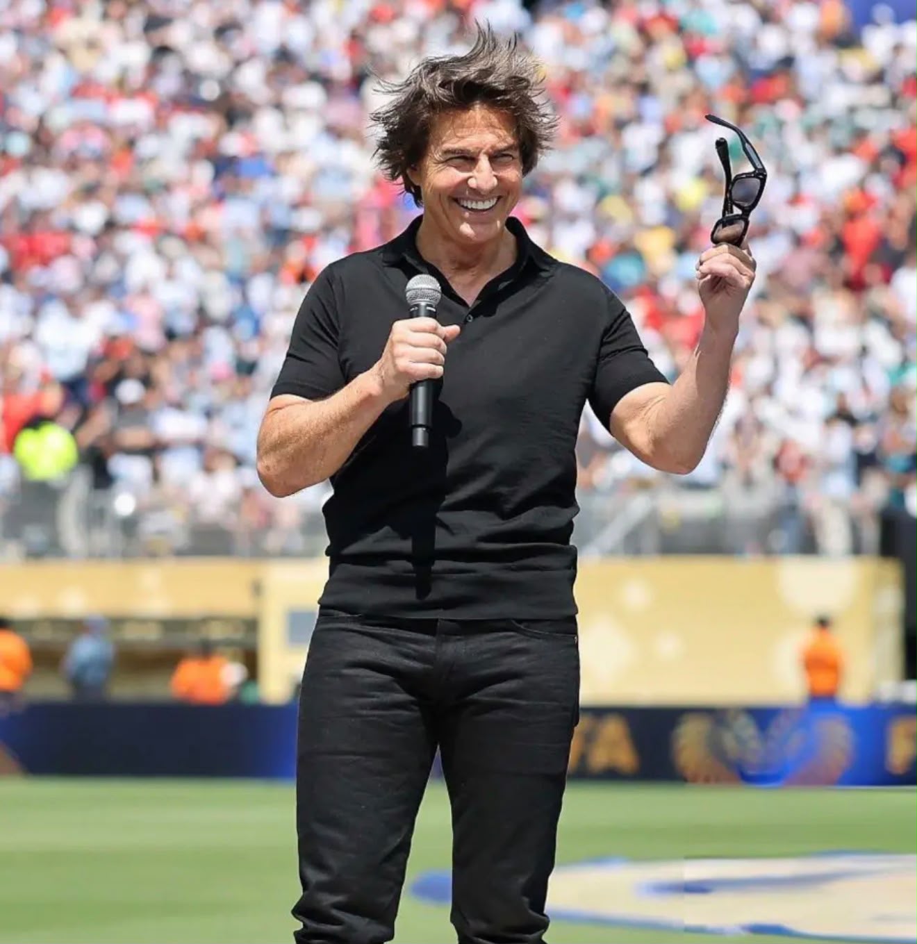 El Discurso de Tom Cruise en la Ceremonia de Clausura del Mundial entre España y Argentina