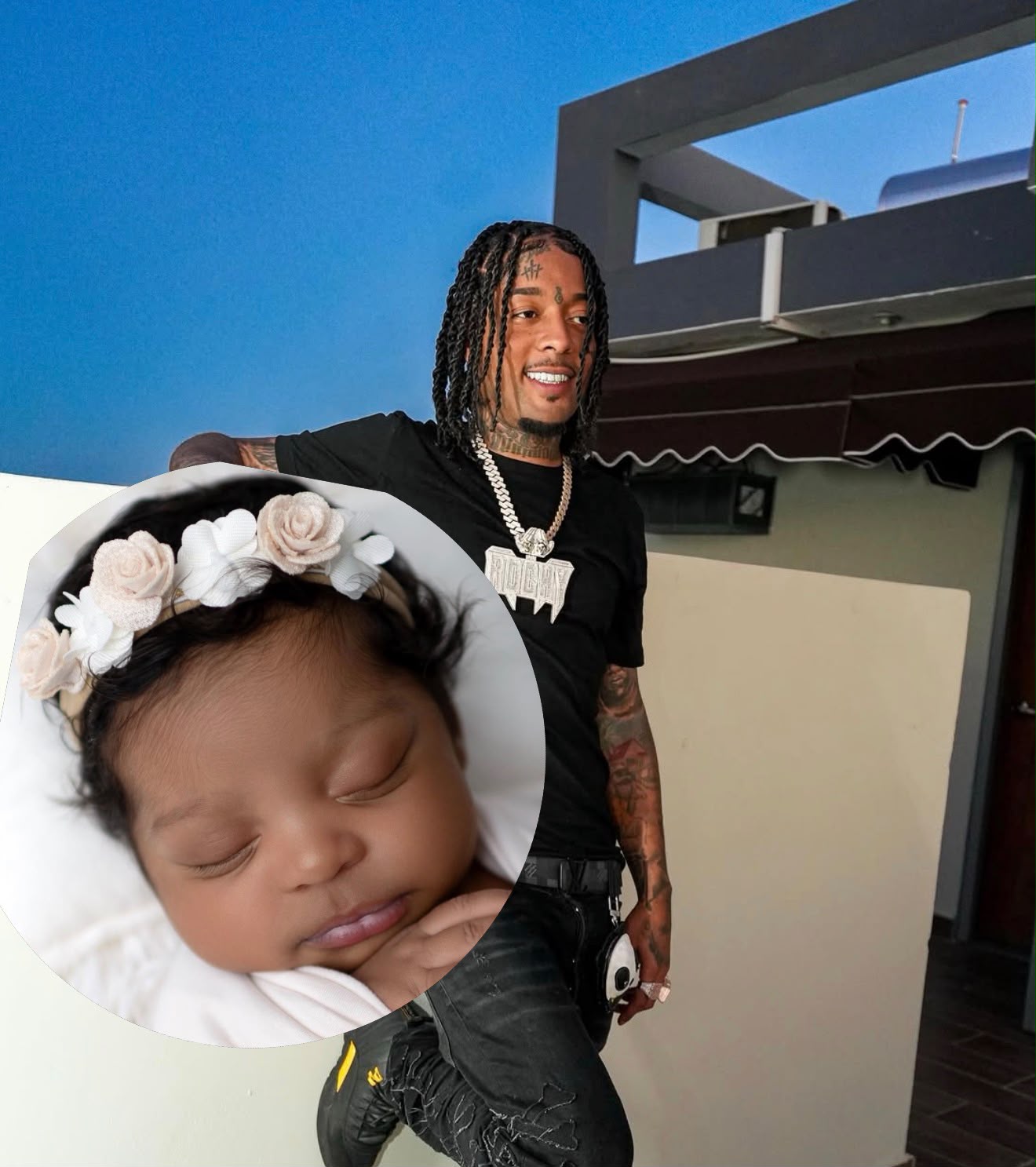 Rochy RD Expresa Emoción por Nuevas Fotografías de su Hija